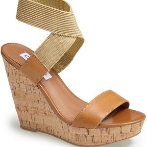STEVE MADDEN Roperr Gold Wedges